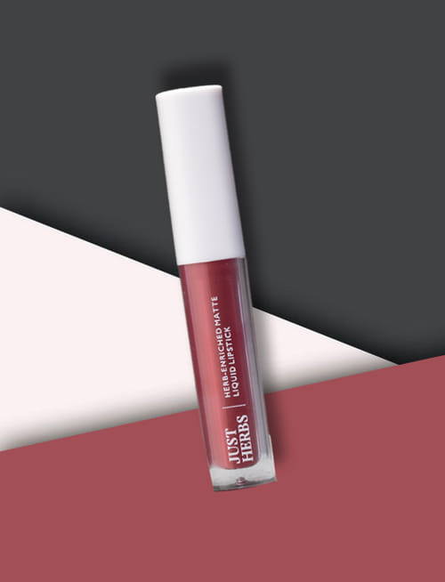 Herb Enriched Matte Liquid Lipstick Beet Root Burgundy