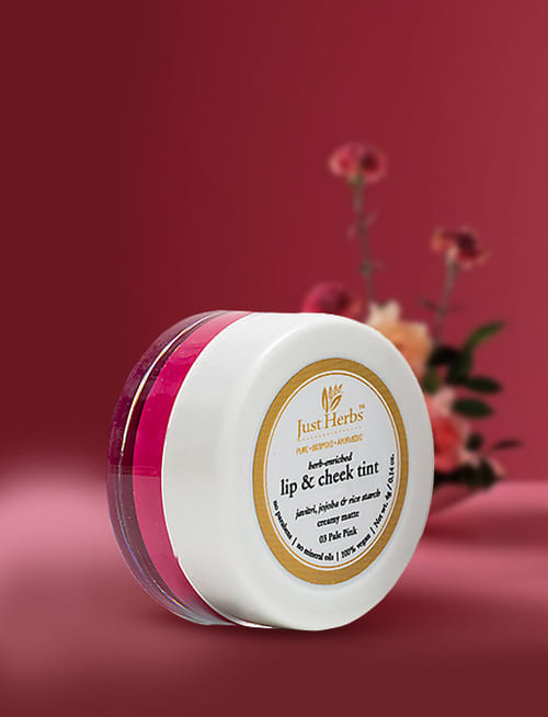 Herb Enriched Cheek And Lip Tint - Pale Pink