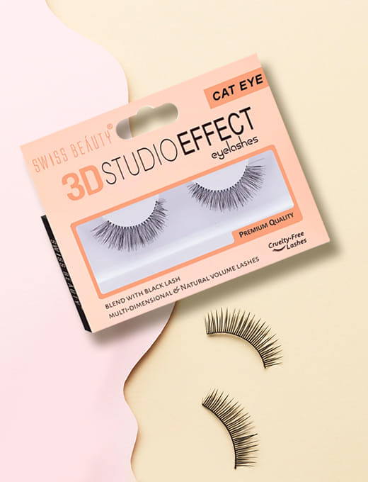 3 D Studio Effect Eyelashes Cat Eye(3C21-EG01)