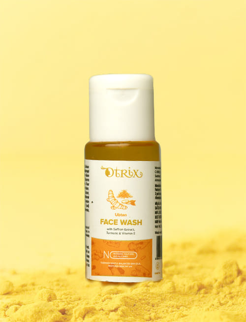 Ubtan Face Wash With Saffron Extract Turmeric & Vitamin E