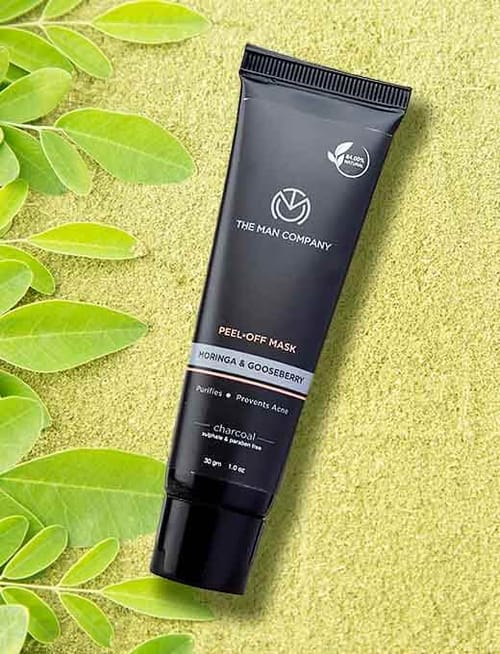 Charcoal Peel Off Mask Moringa & Gooseberry