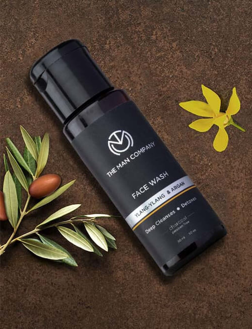 Charcoal Face Wash | Ylang Ylang & Argan