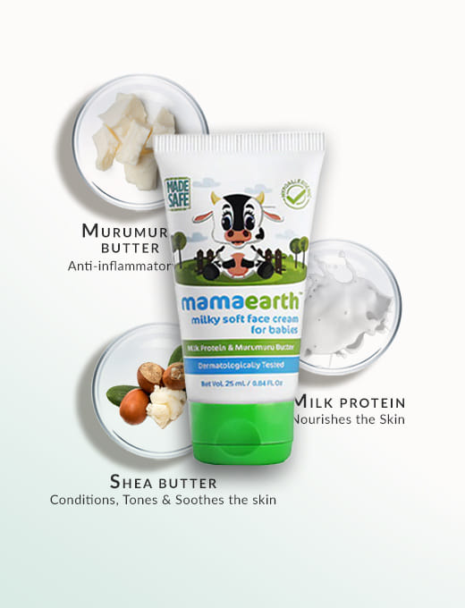 Milky Soft Face Cream With Murumuru Butter For Babies – thumbnail 2