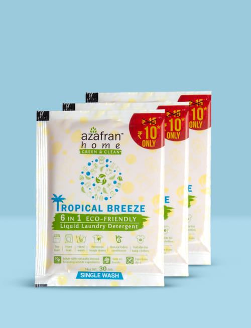 Tropical Breeze 6 IN 1 Eco - Friendly Liquid Laundry Detergent Tropical Breeze 6 IN 1 Eco - Friendly Liquid Laundry Detergent