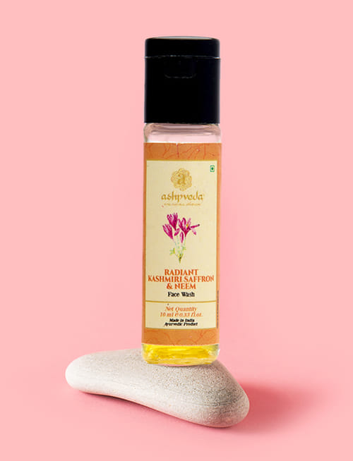 Radiant Kashmiri Saffron & Neem Face Wash