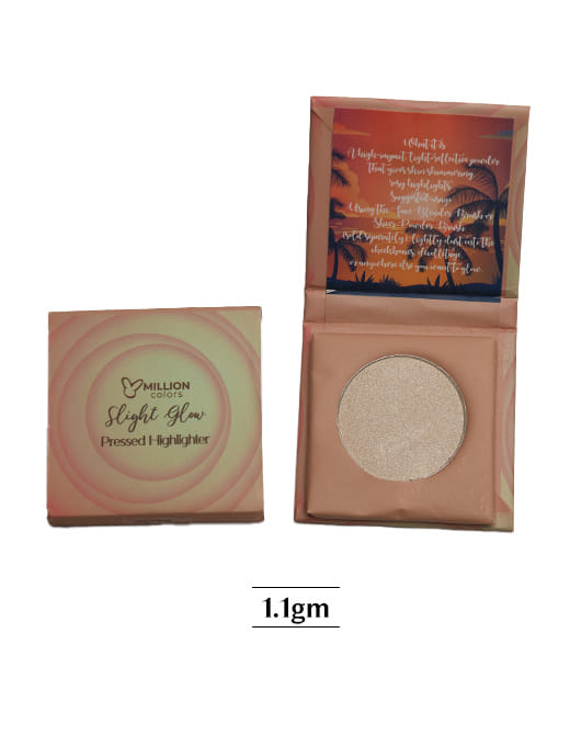 Slight Glow Pressed Highlighter Silver – thumbnail 2