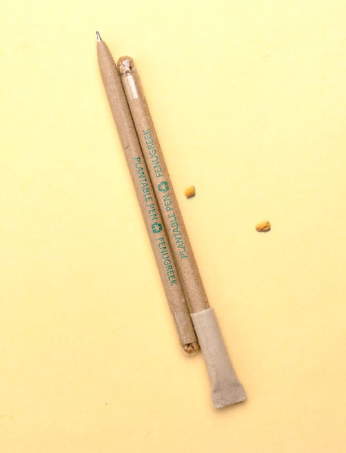 Plantable Seed Paper Pen Fenugreek