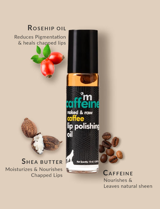 Naked & Raw Coffee Lip Polishing Oil – thumbnail 2