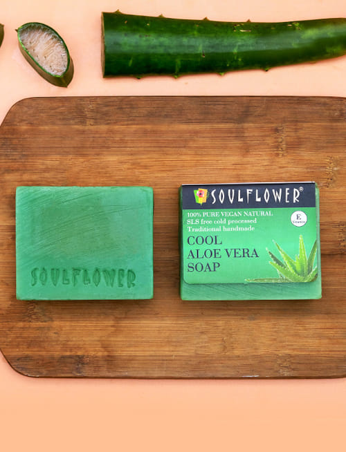 Cool Aloe-Vera Soap