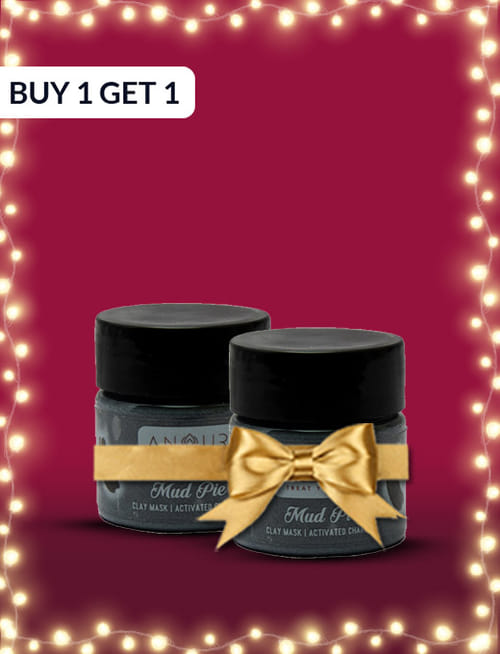 Mud Pie Clay Mask - Activated Charcoal Duo