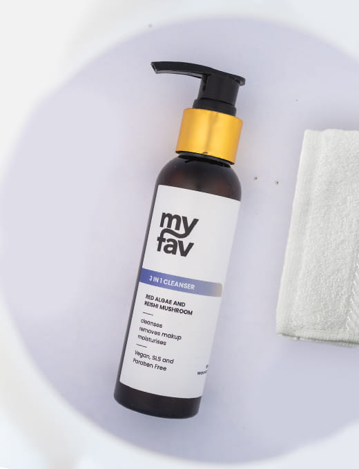 3 In 1 Cleanser Red Algae And Reishi Mushroom