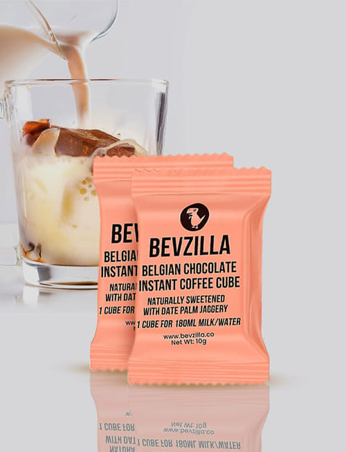 Belgian Chocolate Instant Coffee Cube