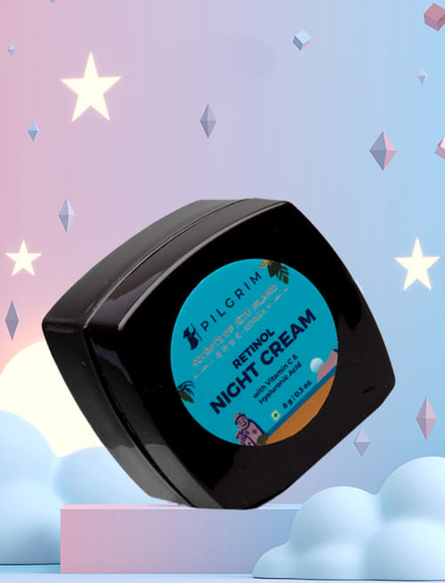 Retinol Night Cream With Vitamin C & Hyaluronic Acid