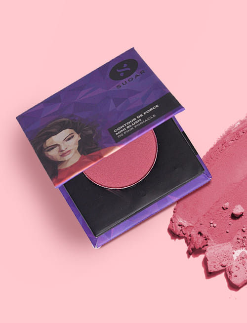 Contour De Force Mini Blush -Pink Pinnacle