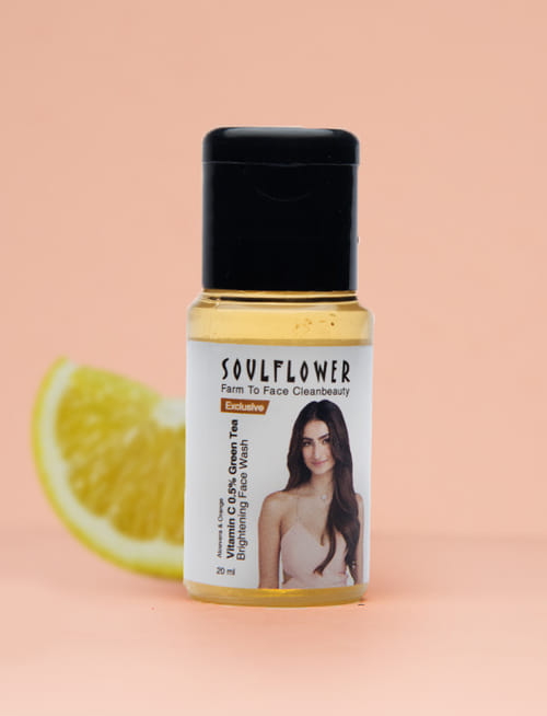 Vitamin C Green Tea Brightening Face Wash With Aloe Vera & Orange