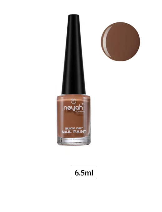 Quick Dry Nail Paint Chocolate Syrup QDNP 108 – thumbnail 2