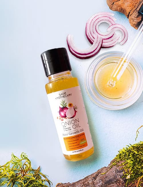 Onion Oil With Rosemary & Tea Tree