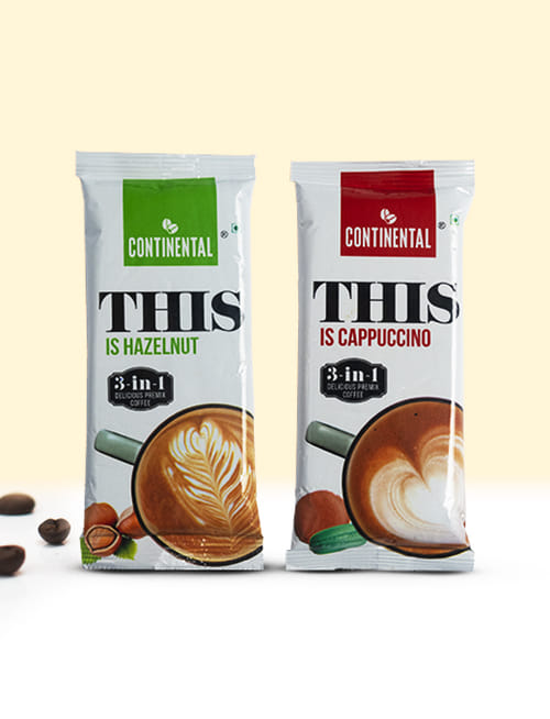 This Is Hazelnut & Cappuccino 3 In 1 Premix Coffee