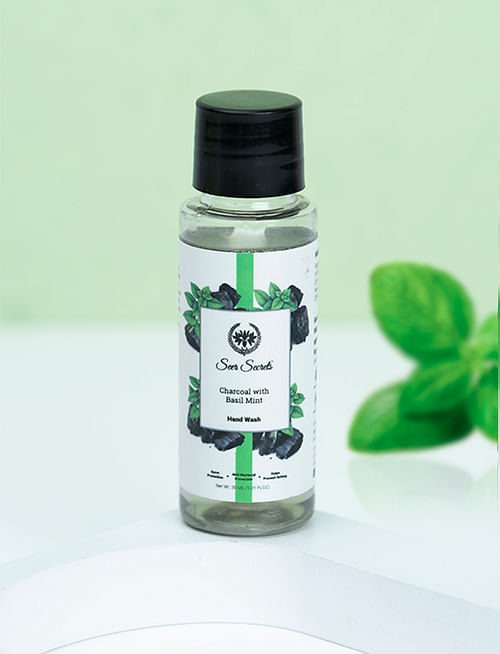 Charcoal With Basil Mint Hand Wash