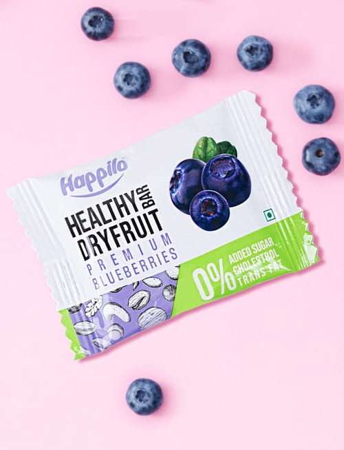 Premium Blueberries Healthy Mini Dry Fruit Bar