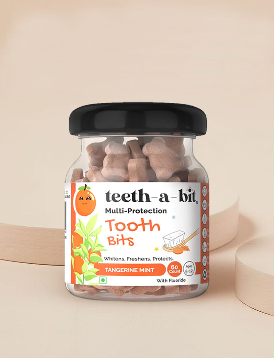 Kids Multi-Protection Orange/Tangerine Mint (5-12 Years) Toothpaste Tablets