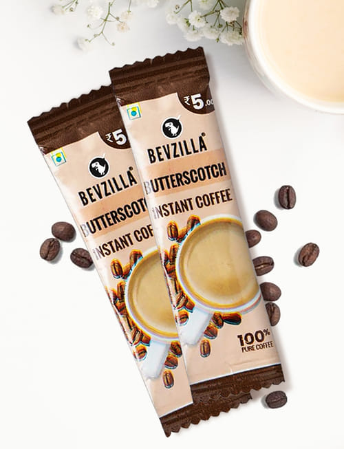 Instant Coffee Powder English Butterscotch Flavour