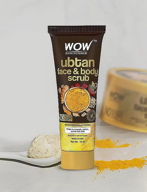 Ubtan Face & Body Scrub For Tan Removal & Glowing Skin