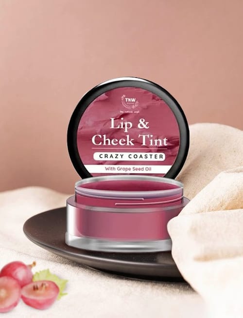 Lip Cheek Tint Crazy Coaster With Grape Seed Oil