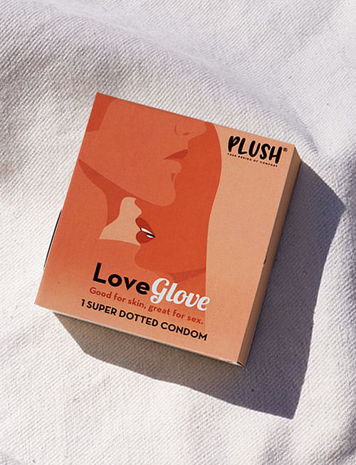 Love Glove Super Dotted Condom