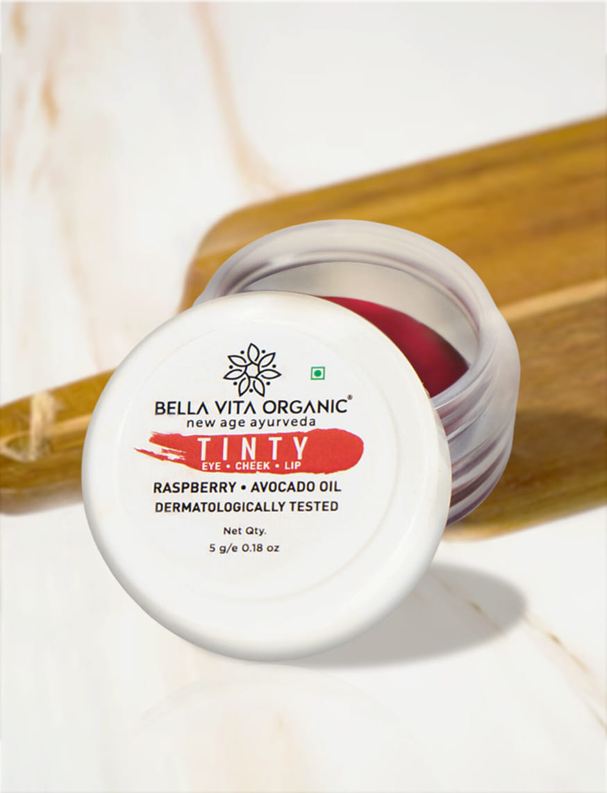 3 In 1 Tinty For Lips- Cheeks & Eyelids - Raspberry