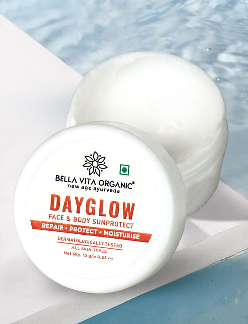 Organic Day Glow Face & Body Sunscreen Spf 30+