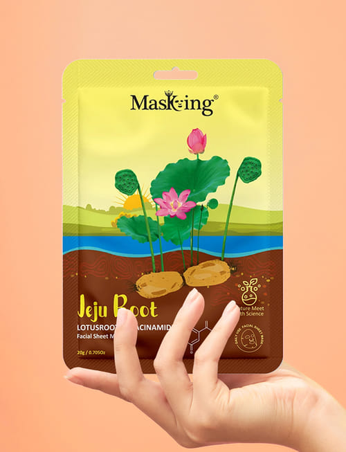 Jeju Lotus Root + Niacinamide Facial Sheet Mask