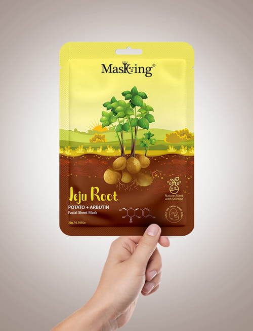 Jeju Potato + Arbutin Facial Sheet Mask
