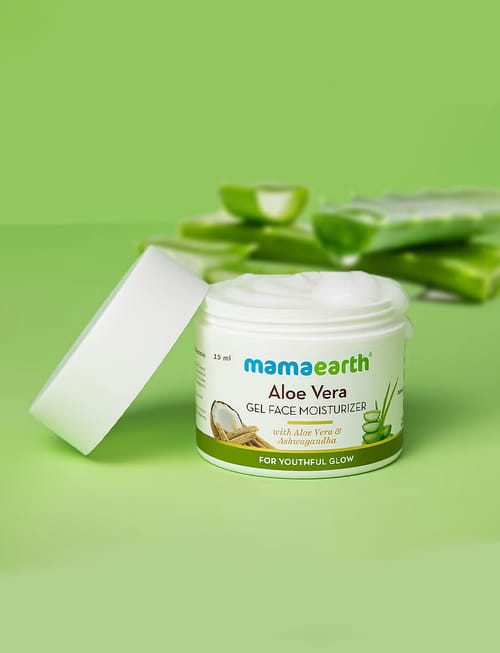 Aloe Vera Gel Moisturizer With Aloe Vera & Ashwagandha For A Youthful Glow