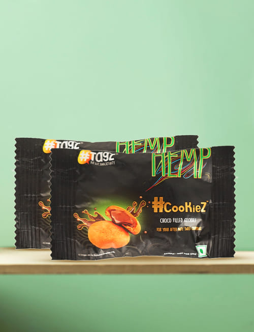 Hash Cookies - Filled With Dark Chocolate