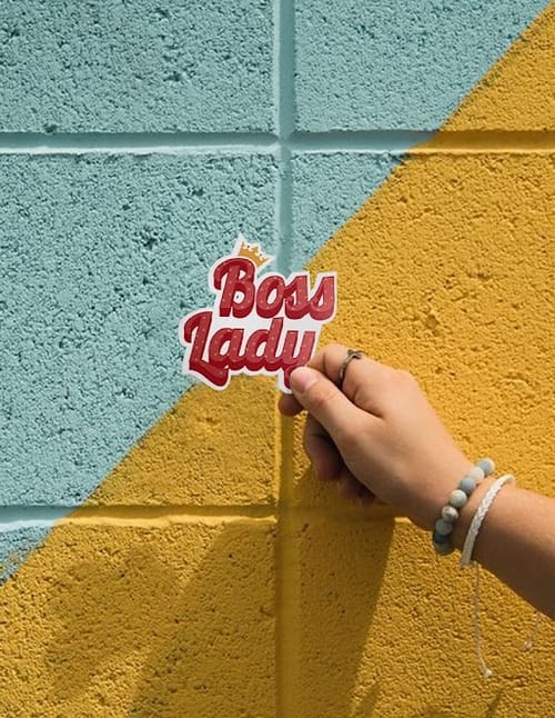 Boss Lady Sticker