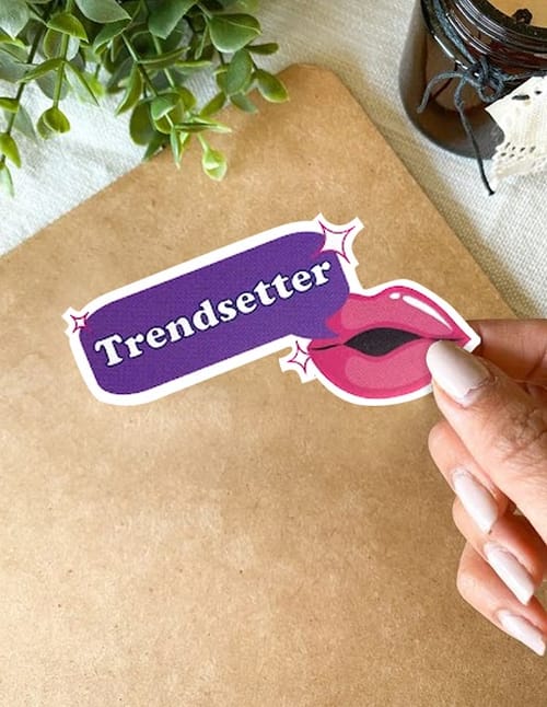 Trendsetter Sticker