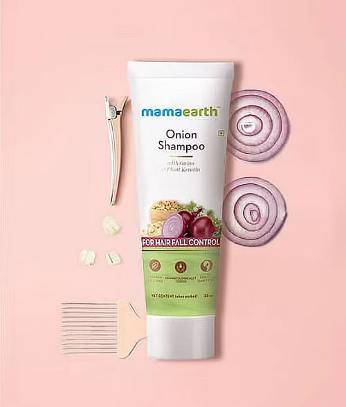 Onion Shampoo With Onion And Plant Keratin For Hair Fall Control
