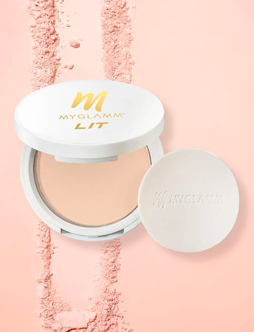 LIT Radiant Matte Compact Powder - Serving Face LIT Radiant Matte Compact Powder - Serving Face