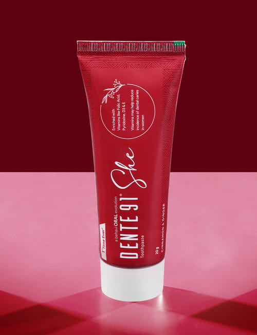 SHE Toothpaste Specially Crafted For Women