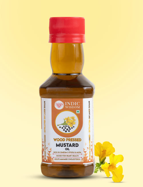 Wood Pressed Mustard Oil
