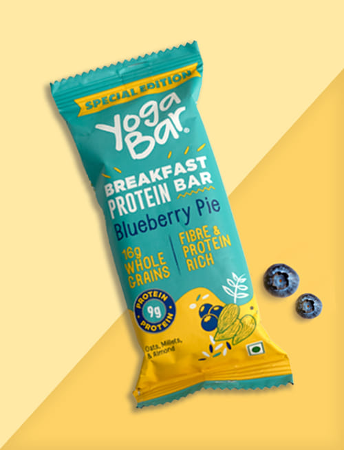 Blueberry Pie Breakfast Bars