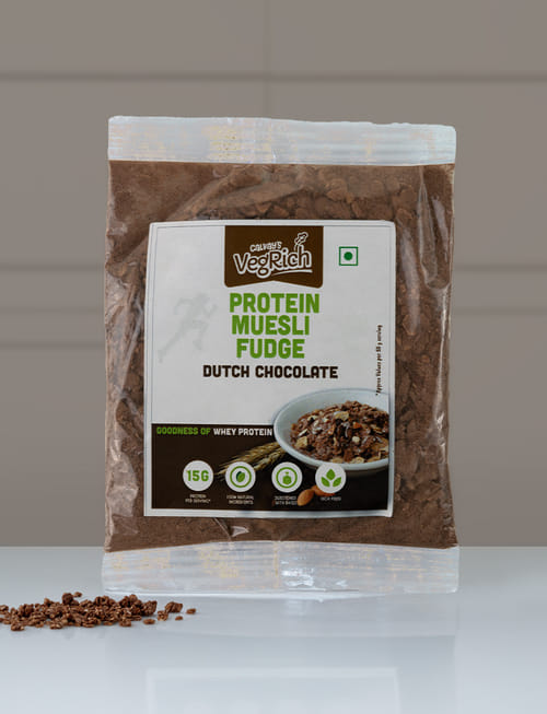 Protein Muesli Fudge - Dutch Chocolate