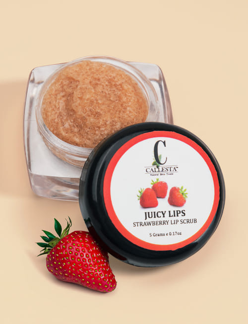 Juicy Lips Strawberry Lip Scrub