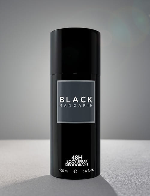 Black - Mandarin Deodorant