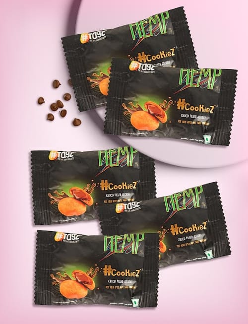 Hash Cookies - Filled With Dark Chocolate