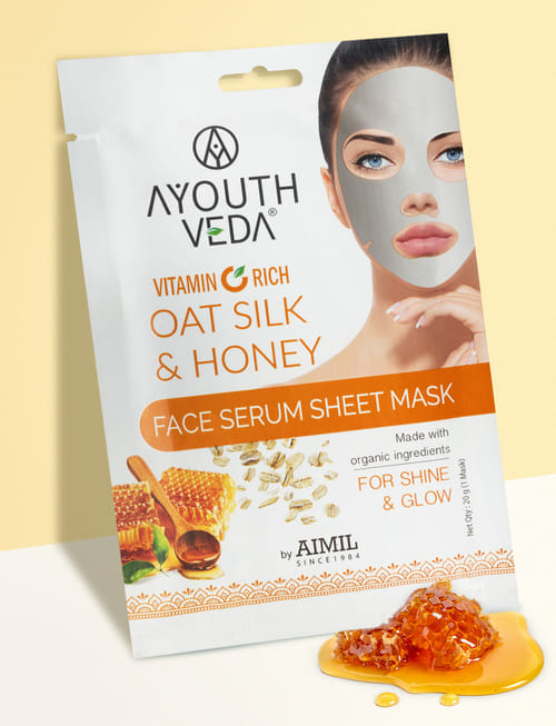 Oat Silk & Honey Face Serum Sheet Mask
