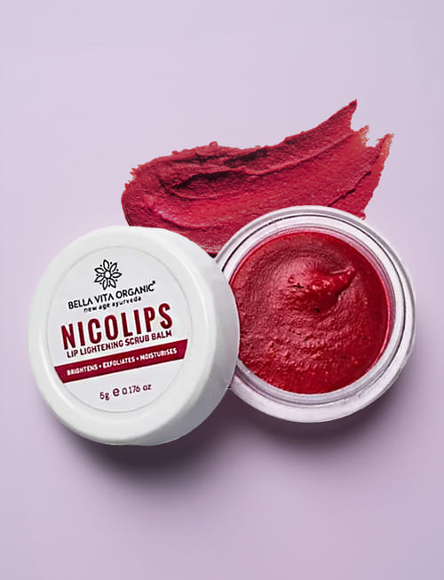 Bella Vita Organics Nicolips Lip Lightening Scrub Balm