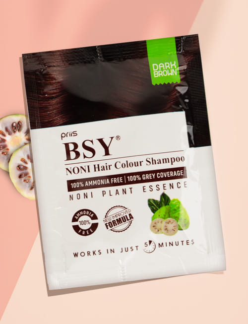 Noni Dark Brown Hair Color Shampoo