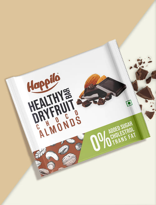 Choco Almonds Healthy Mini Dry Fruit Bar